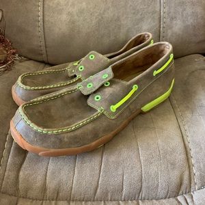 Twisted X driving Mocs size 11